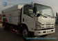 6 Wheeler Isuzu Road Sweeper Truck 6000KG Street Cleaning Vehicles 4 X 2 Truck
